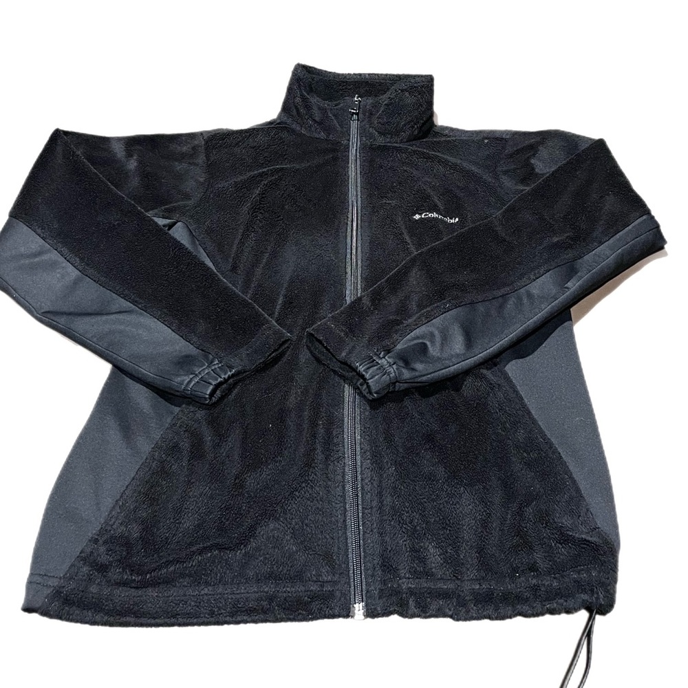 Columbia Lightweight Fleece Omni-heat Jacket Black Size Small